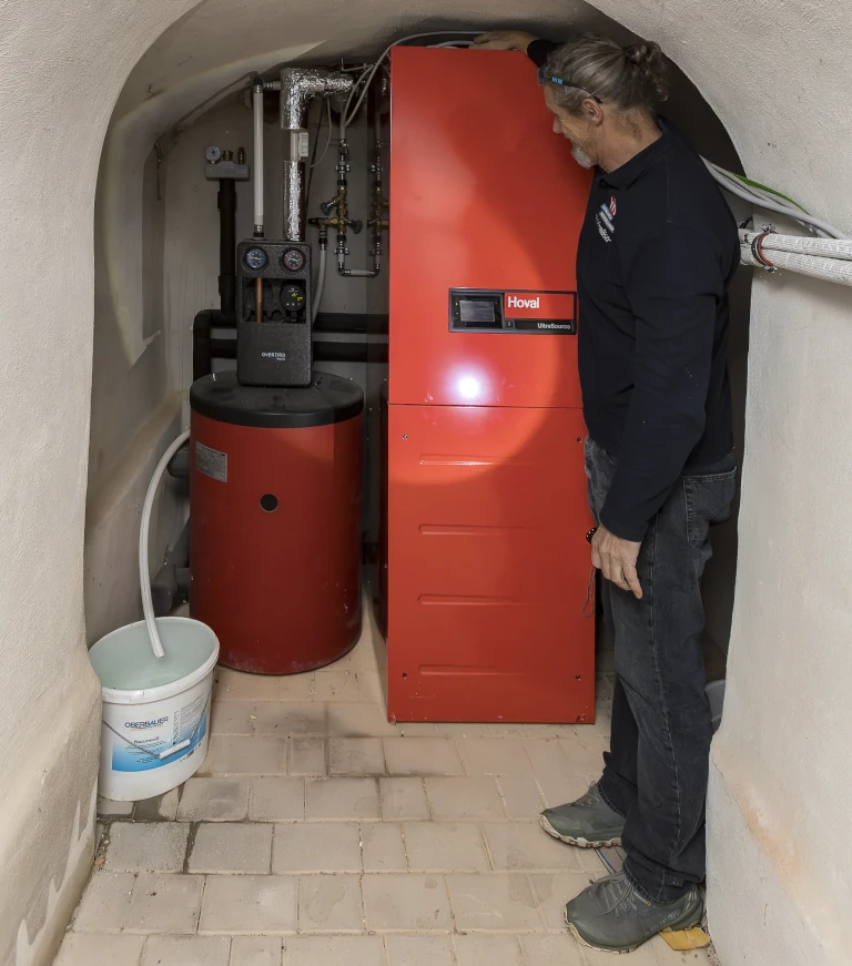 Luftwaermepumpe Installateur