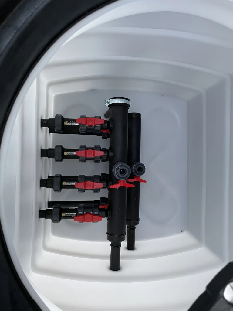 Tiefensonden-Wärmepumpe Verteiler